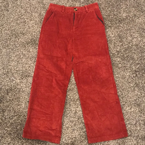 SHEIN button waist wide leg pants - Picture 1 of 1